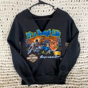 Vintage Harley Davidson Crew Neck